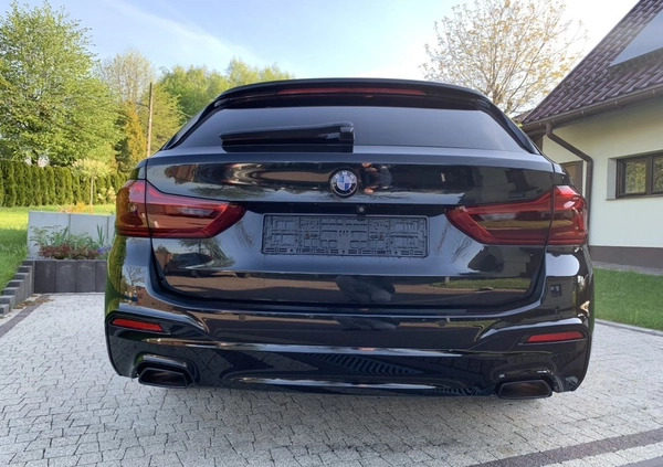 BMW Seria 5 cena 134900 przebieg: 143000, rok produkcji 2018 z Kraków małe 436